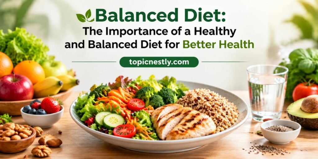 The Importance of a Healthy and Balanced Diet for Better Health