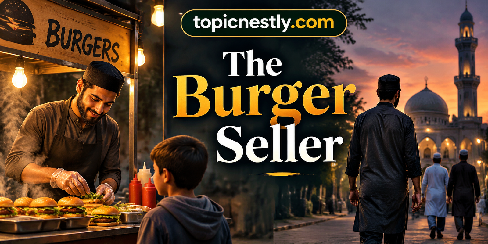 The Burger Seller Who Chose Prayer Over Profit — An Inspirational Story