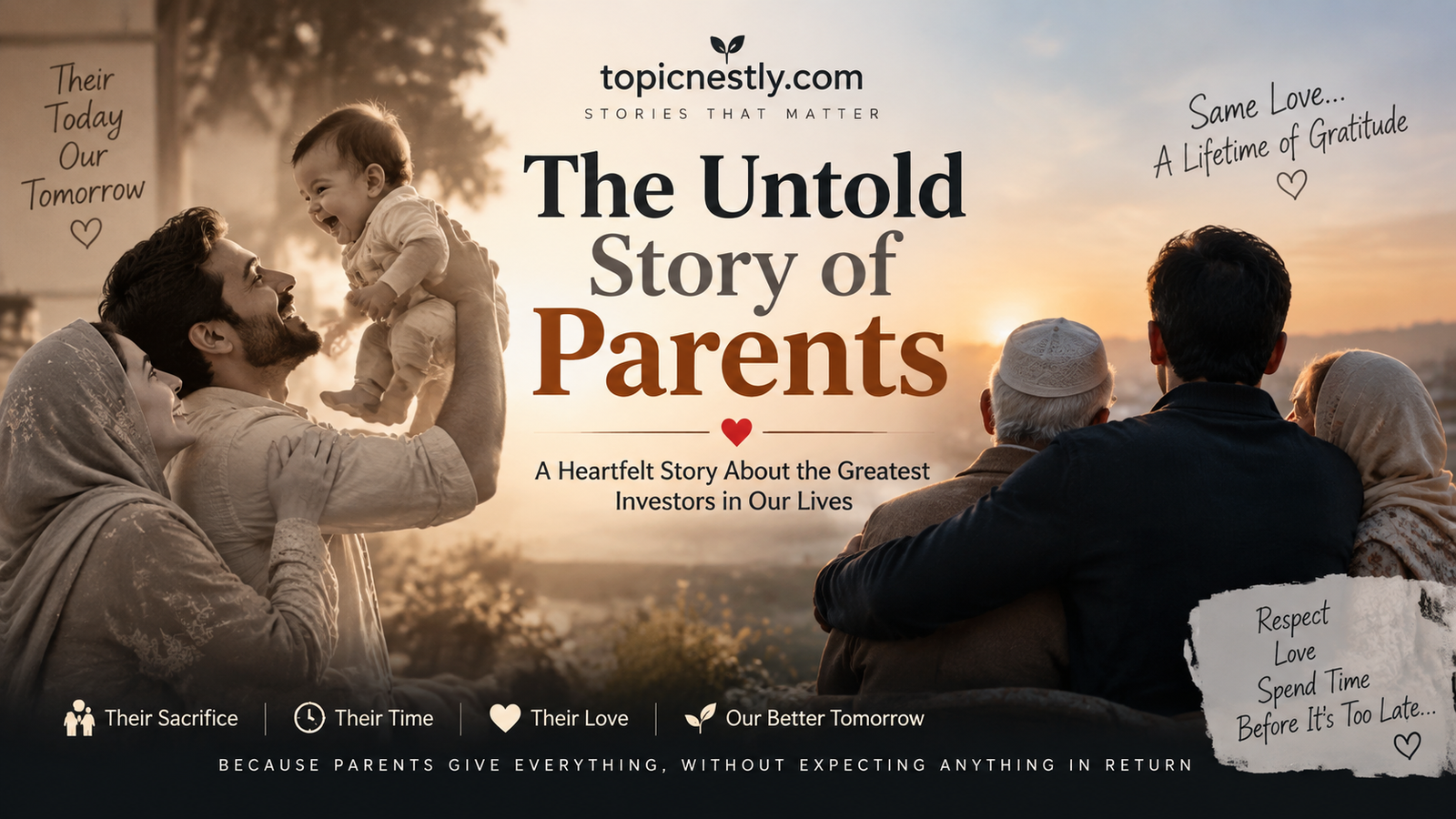 The Greatest Investors in Our Lives: The Untold Story of Parents